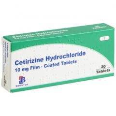 Hayfever & Allergy Cetirizine Tablets - 180 tablets (6 packs)