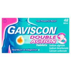 Gaviscon Double Action - 48 tablets