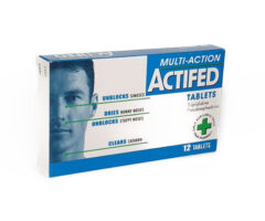 Actifed Multi Action Tablets - 12 tablets
