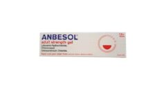 Anbesol Adult Strength Oral Pain Relief Gel 10g Pack
