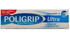 Poligrip Denture Fixative Cream Ultra 40g Pack