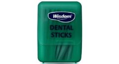 Wisdom Mint Fluoride Dental Sticks Pack of 100 Pc