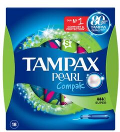Tampax Compak Pearl Super - (18 Pack)