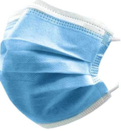 Elasticated Type I BFE 95% 3PLY Face Mask - 100 pack