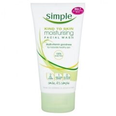 SIMPLE MOISTURISING FOAMING FACIAL WASH